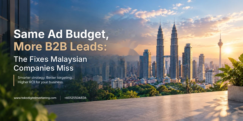 Same Ad Budget, More B2B Leads: The Fixes Malaysian Companies Miss